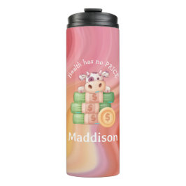 Gesundheit hat keinen Preis mit dem Namen Marmor Thermosbecher