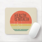 Gesundheit ist Vintag Mousepad (Mit Mouse)