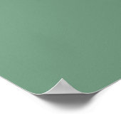 Gesundheit ist Wohlstand Poster (Ecke)