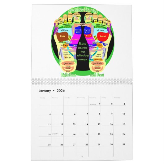 Gesundheit Japaner Kalender (Jan 2026)