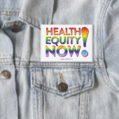 Gesundheit jetzt Gerechtigkeit! Abzeichen Button (Insitu)