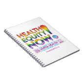 Gesundheit jetzt Gerechtigkeit! Notizblock (Rechte Seite)