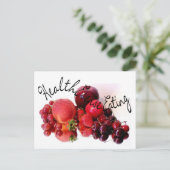 Gesundheit Postkarte (Stehend Vorderseite)