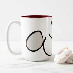 Gesundheit "Sa77a" zwei-tonte Tasse