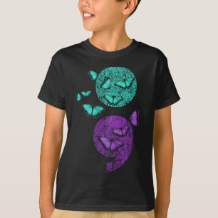 Gesundheit Selbstmord Bewusstsein Semicolon Butter T-Shirt