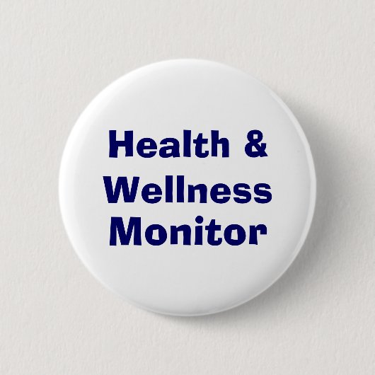 Gesundheit u. Wellness, Monitor Button (Vorderseite)