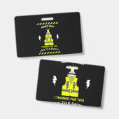 Gesundheit und Sicherheit | NEBOSH | Referent | La Ausweis (Vorder- & Rückseite)