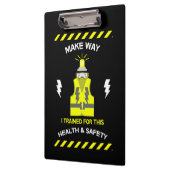 Gesundheit und Sicherheit | NEBOSH | Referent | La Klemmbrett (Links)