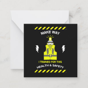 Gesundheit und Sicherheit   NEBOSH   Referent   La Mitteilungskarte