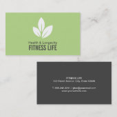 Gesundheit Visitenkarte (Vorne/Hinten)