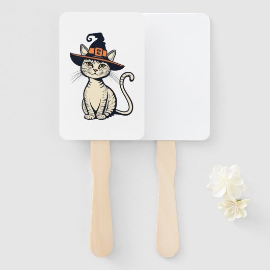 Gesundheit Whiskys eine spöttische Katzengestaltun Fächer (Vorne und Hinten)