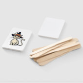 Gesundheit Whiskys eine spöttische Katzengestaltun Fächer (Non-assembled)