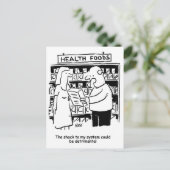 Gesundheitliche Lebensmittel könnten die Gesundhei Postkarte (Stehend Vorderseite)