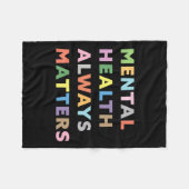 Gesundheitliche Probleme Therapieberatung Fleecedecke (Vorderseite (Horizontal))