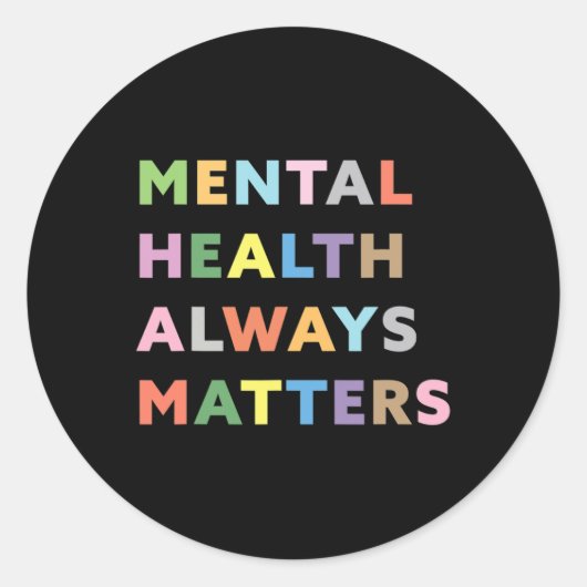 Gesundheitliche Probleme Therapieberatung Runder Aufkleber (Vorderseite)