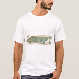 Gesundheitliche und topographische Karte von New T-Shirt