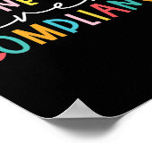 Gesundheitliche Verbindung im Hinblick auf Autismu Poster (Ecke)