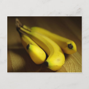GESUNDHEITLICHE YELLOW BANANAS POSTKARTE