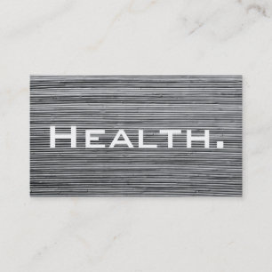 Gesundheits-berufliche Geschäfts-Karte - Grau-Nr. Visitenkarte