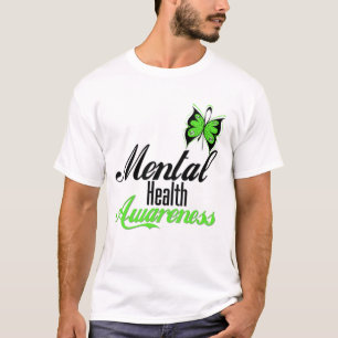 Gesundheits-Bewusstseins-Schmetterling T-Shirt