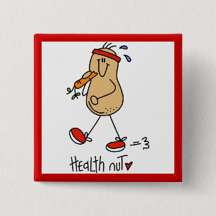 Gesundheits-Fanatiker T-Shirts und Geschenke Button