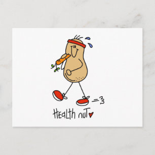 Gesundheits-Fanatiker T-Shirts und Geschenke Postkarte