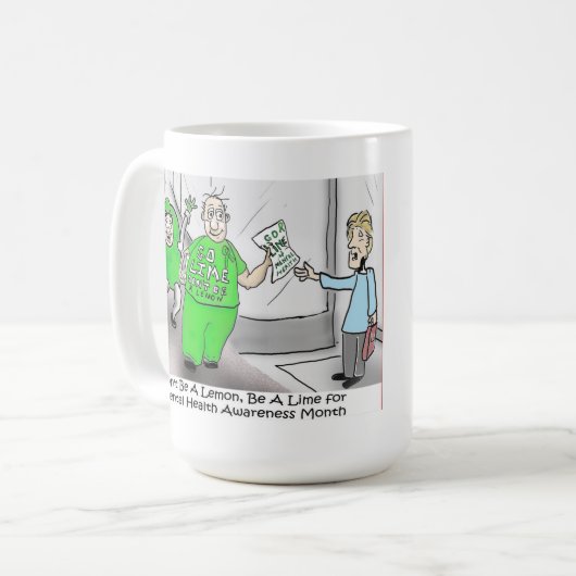 Gesundheits-Held - Maureen Fifer Kaffeetasse (Vorderseite Links)