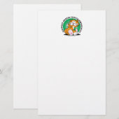Gesundheits-Katze Briefpapier (Vorne/Hinten)