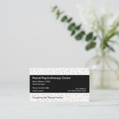 Gesundheits-Psychotherapie Visitenkarte (Stehend Vorderseite)