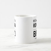 Gesundheits-Reform ist ein BFD Kaffeetasse (Mittel)