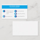 Gesundheits-Spezialisten-Visitenkarten Visitenkarte (Vorne/Hinten)