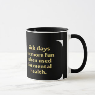Gesundheits-Tag (Quadrat) Tasse