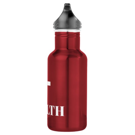Gesundheits-Trank Edelstahlflasche (Rechts)