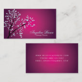 Gesundheits-u. Wellness-Visitenkarte Visitenkarte (Vorne/Hinten)