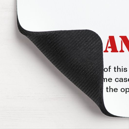 Gesundheits-und Mousepad (Ecke)