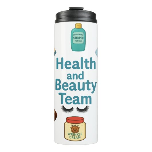 Gesundheits- und Schönheitspersonal Thermosbecher (Vorderseite)