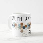 Gesundheits-und Sicherheits-Genie Kaffeetasse (Vorderseite Links)