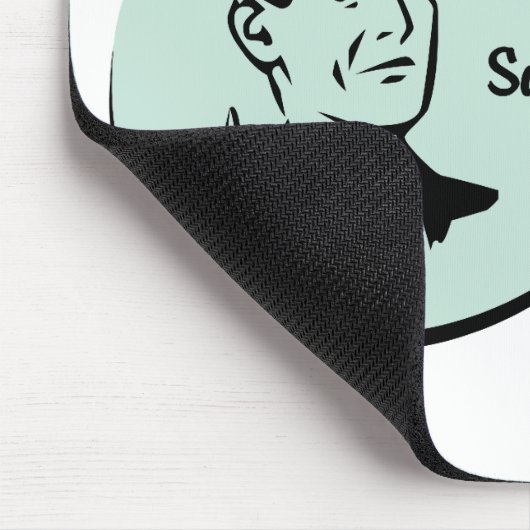 Gesundheits-und Sicherheitsbeamt-Stimme Mousepad (Ecke)