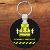 Gesundheits- und Sicherheitsgeschenke für Lastkraf Schlüsselanhänger (Vorderseite)