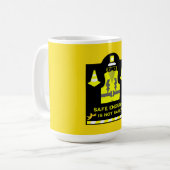 Gesundheits- und Sicherheitsgeschenke für Mitarbei Kaffeetasse (Vorderseite Links)