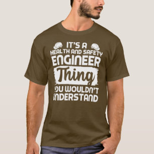 Gesundheits- und Sicherheitsingenieur Bekleidung g T-Shirt