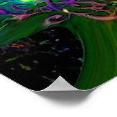 Gesundheits- und Vitalbaum Poster (Ecke)