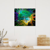 Gesundheits- und Vitalbaum Poster (Küche)