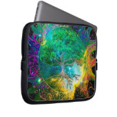 Gesundheits-und Vitalitäts-Baum des Lebens Laptopschutzhülle (Vorne Rechts)