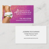 Gesundheits-und Wellness-Visitenkarte-Schablone Visitenkarte (Vorne/Hinten)