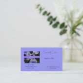 Gesundheits- und Wellness-Visitenkarte Visitenkarte (Stehend Vorderseite)