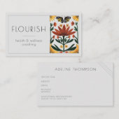 Gesundheits- und Wellness-Visitenkarten Visitenkarte (Vorne/Hinten)