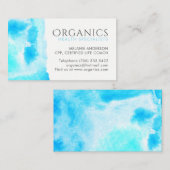 Gesundheits-und Wellness-Visitenkarten Visitenkarte (Vorne/Hinten)