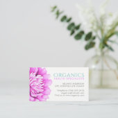 Gesundheits-und Wellness-Visitenkarten Visitenkarte (Stehend Vorderseite)