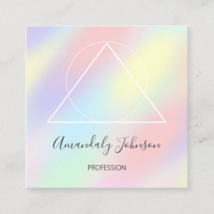 Gesundheitsarzt Quadratische Visitenkarte